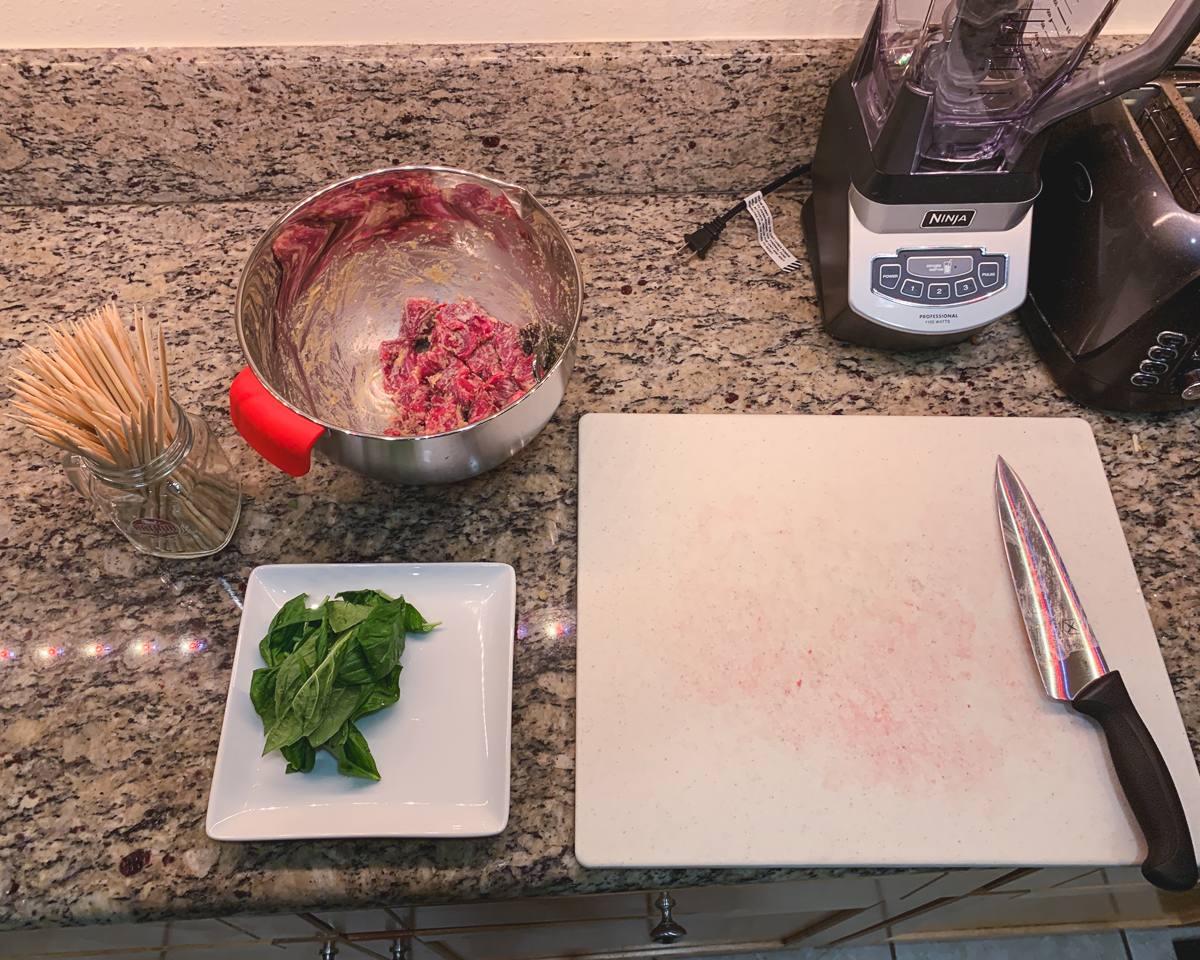 Garlic Basil Miso Beef