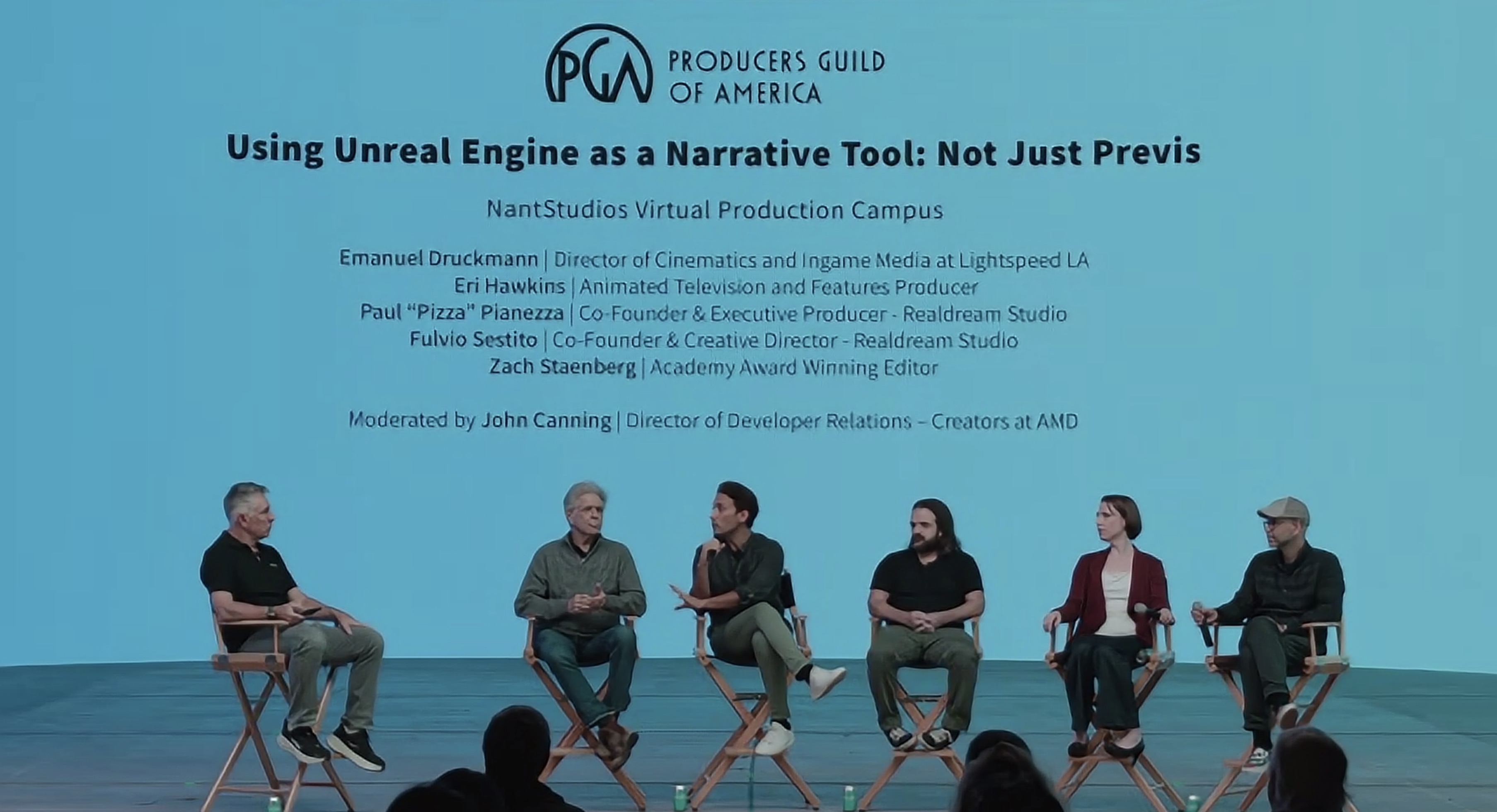 When Game Engines Meet Hollywood